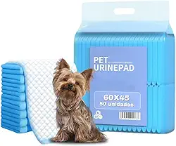 Tapete Higiênico Slim Pet 50 Unid 60x45cm Ultra Absorvente