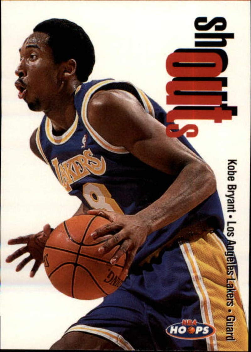 Amazon.com: 1998-99 Hoops Shout Outs #21 Kobe Bryant Los Angeles