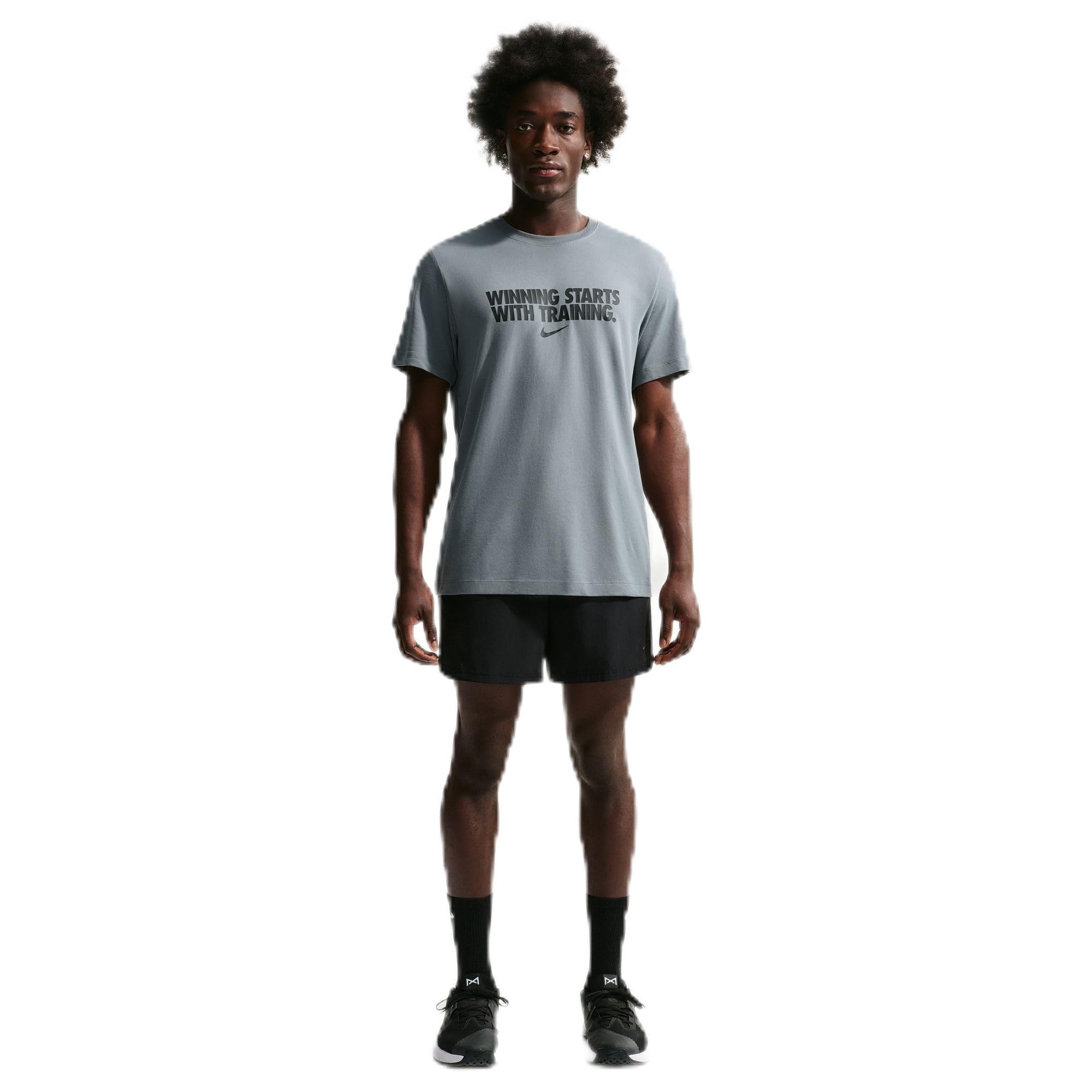 Nike DF Winning T-Shirt Uomo (Pacco da 1)