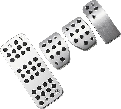 Pedales de coche, para Peugeot 207 301 307 208 2008 308 408 Cc, para Citroen C3 C4 DS 3 4 6 DS3 DS4 DS6 reposapiés placa cubierta