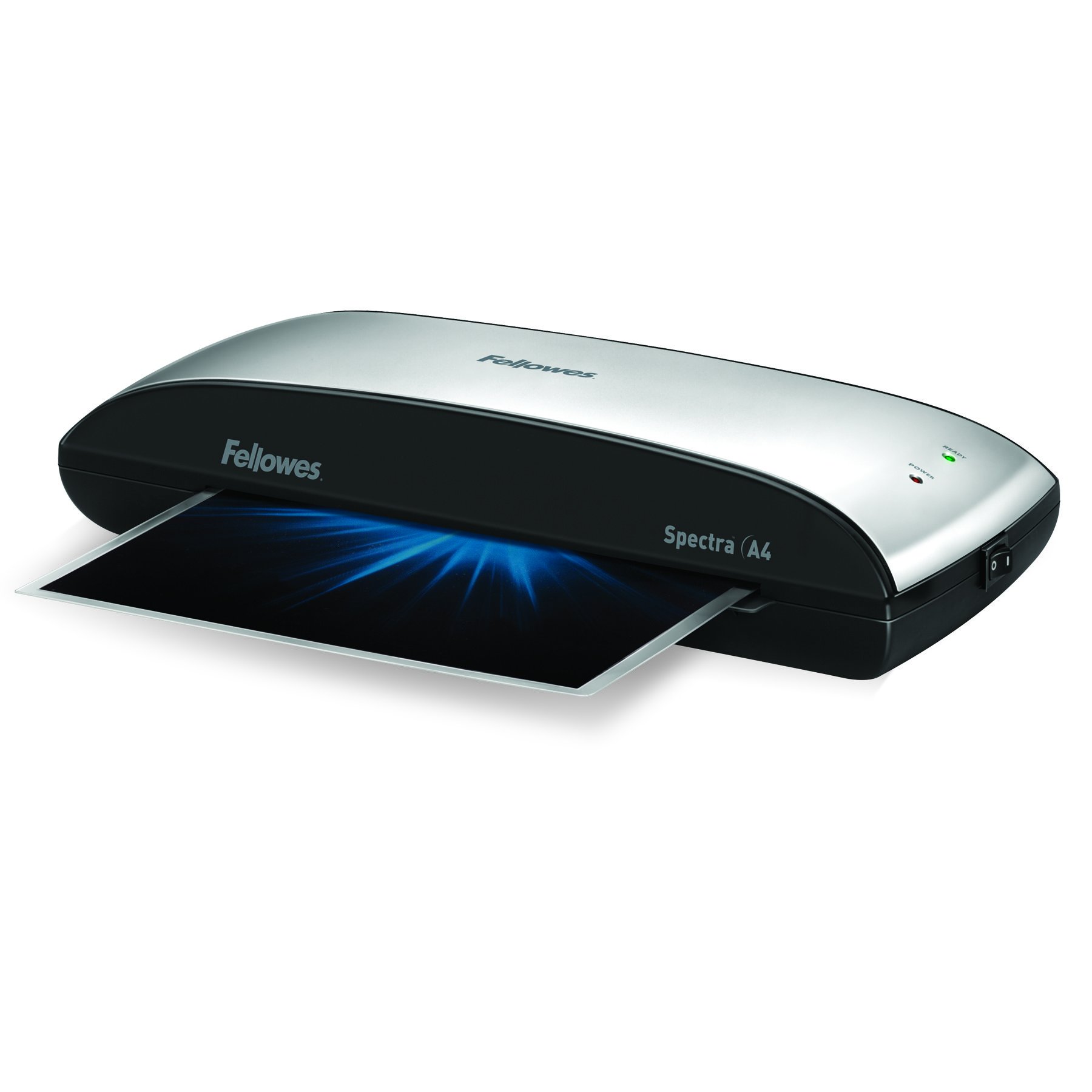 Fellowes 5737801 Plastificatrice Spectra A4, 30 cm/min, 2 Rulli + Pouches Di Plastificazione per Documenti, Formato A4, 100 pezzi