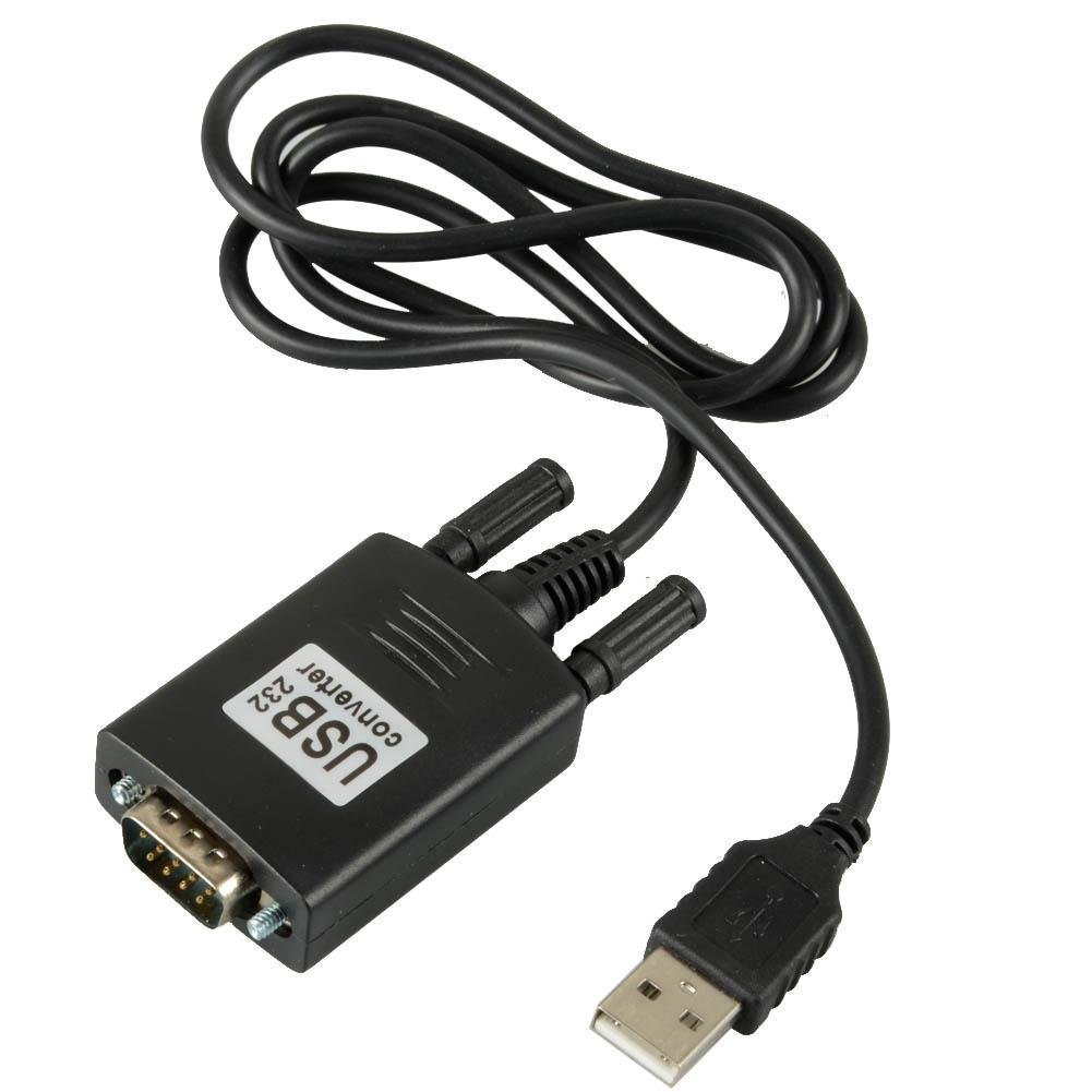 MESHIV USB to RS-232 Serial Adapter, RS232 DB9 Converter, Black, C/USBRS232/BADC/1-image-23