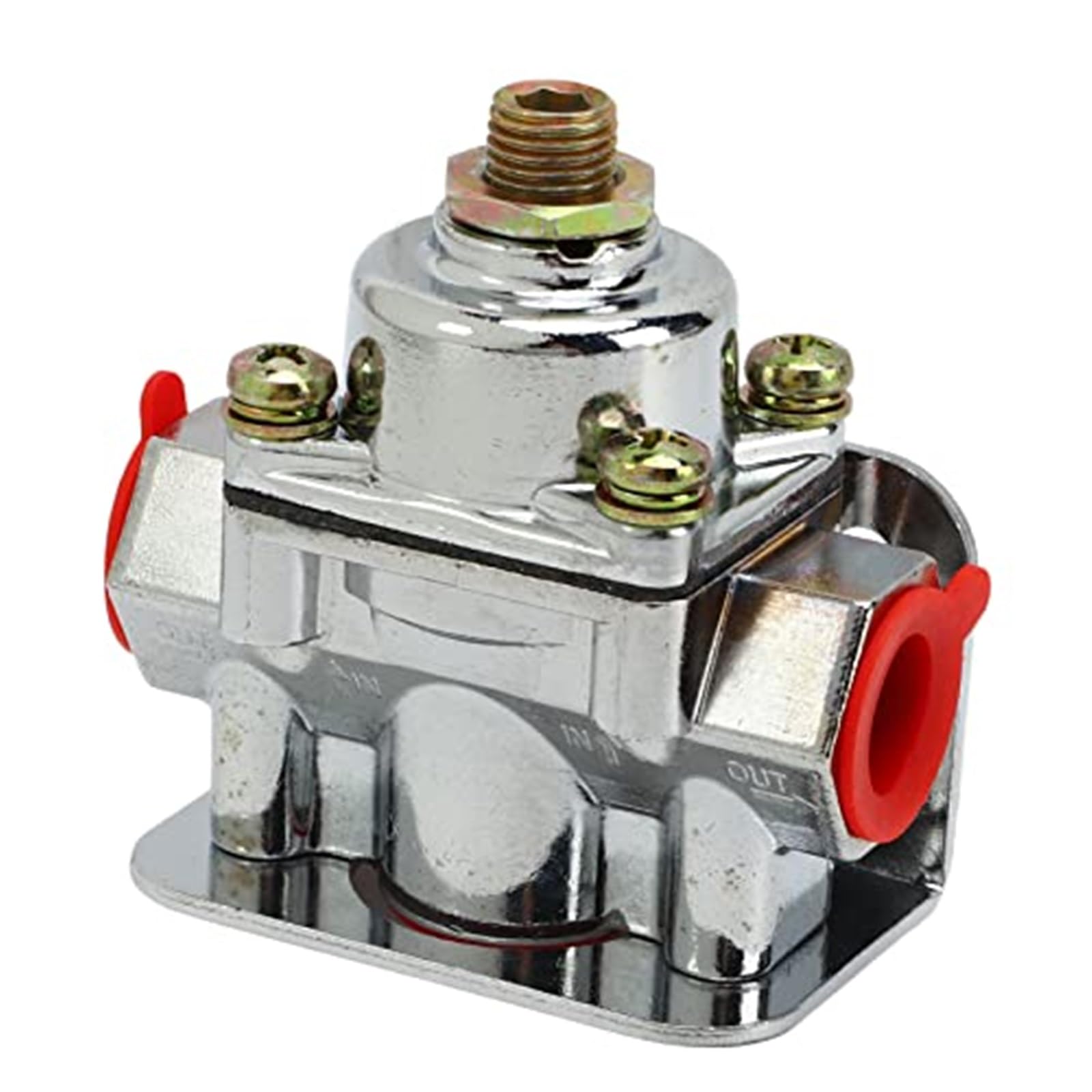 Regolatore pressione carburante, regolatore pressione carburante carburatore da 4‑1/2 a 9 Psi Porta NPT da 3/8 pollici in lega di zinco 12‑803, for Holley Regolatore di pressione del carburant