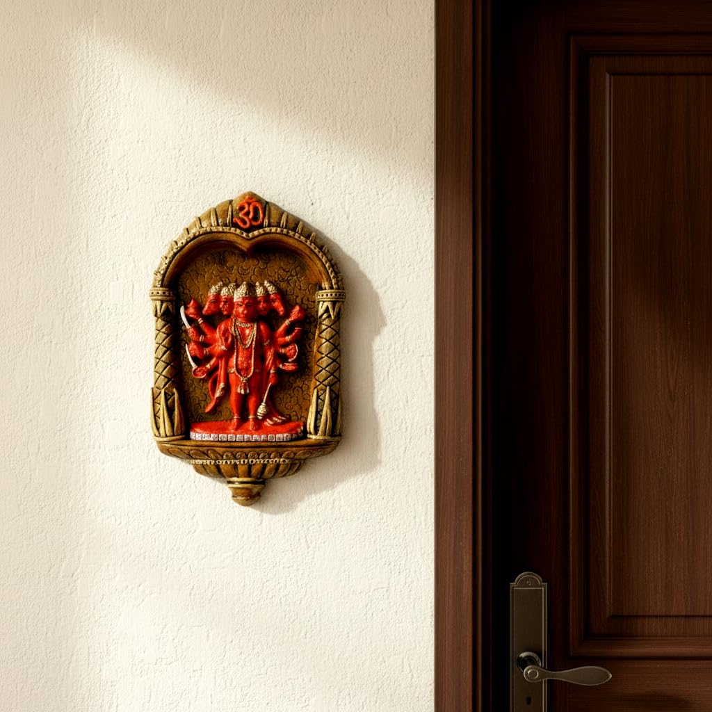 Panchmukhi Hanuman Wall Hanging - Divine Decor -1 Panchmukhi Hanuman Wall Hanging - Divine Decor -1