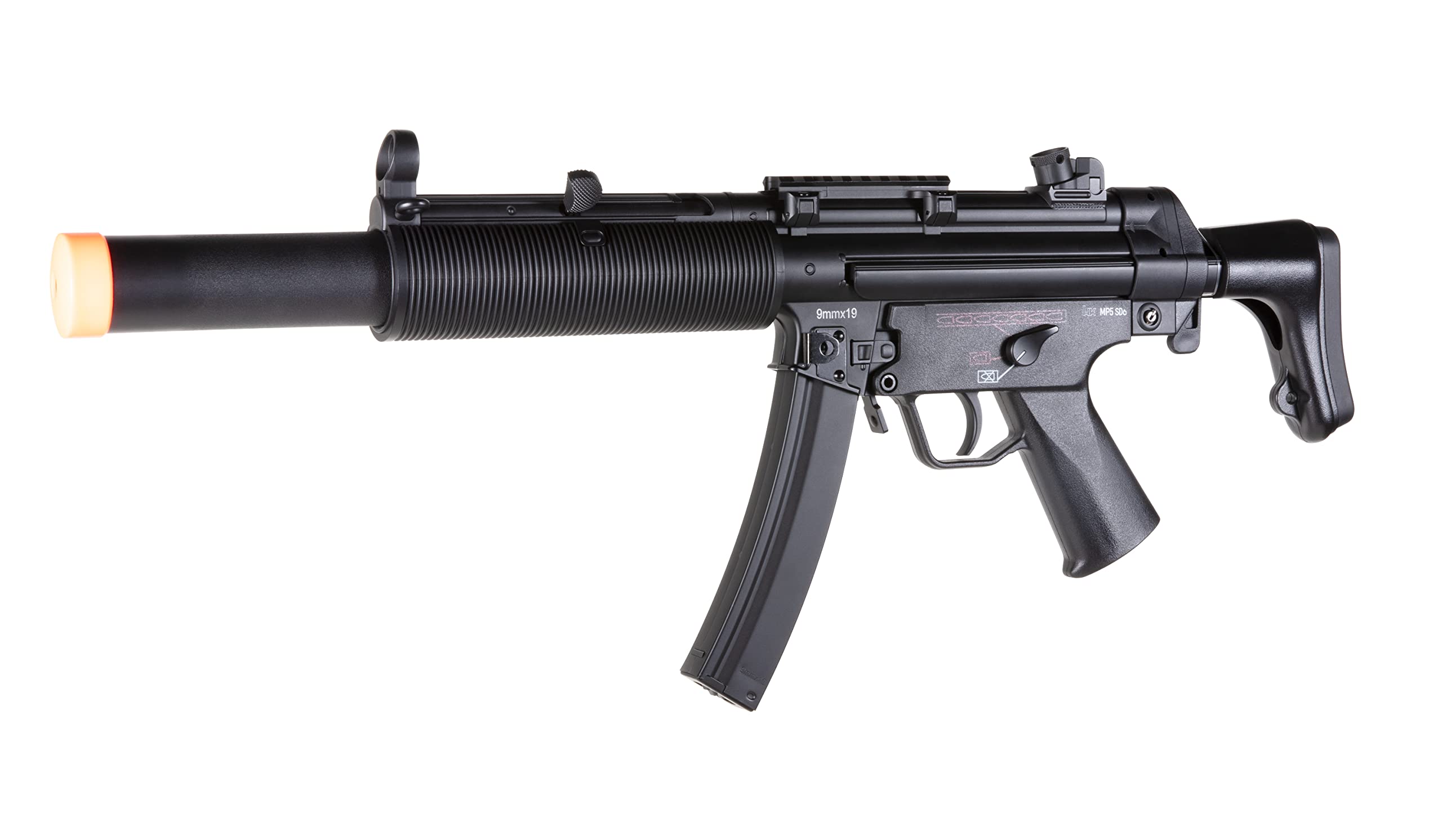 HK Heckler & Koch MP5 SD6 Kit AEG 6mm BB Rifle Airsoft Gun, Multicolor