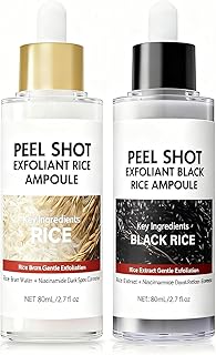 Peel Shot Glow - Ampollas exfoliantes de arro...