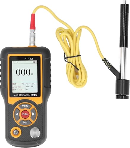 Probador de dureza portátil 170 a 960 HL Metales Durómetro Probador HL HRA HRB HRC HB HV HSD Medidor de dureza con pantalla a color TFT para acero