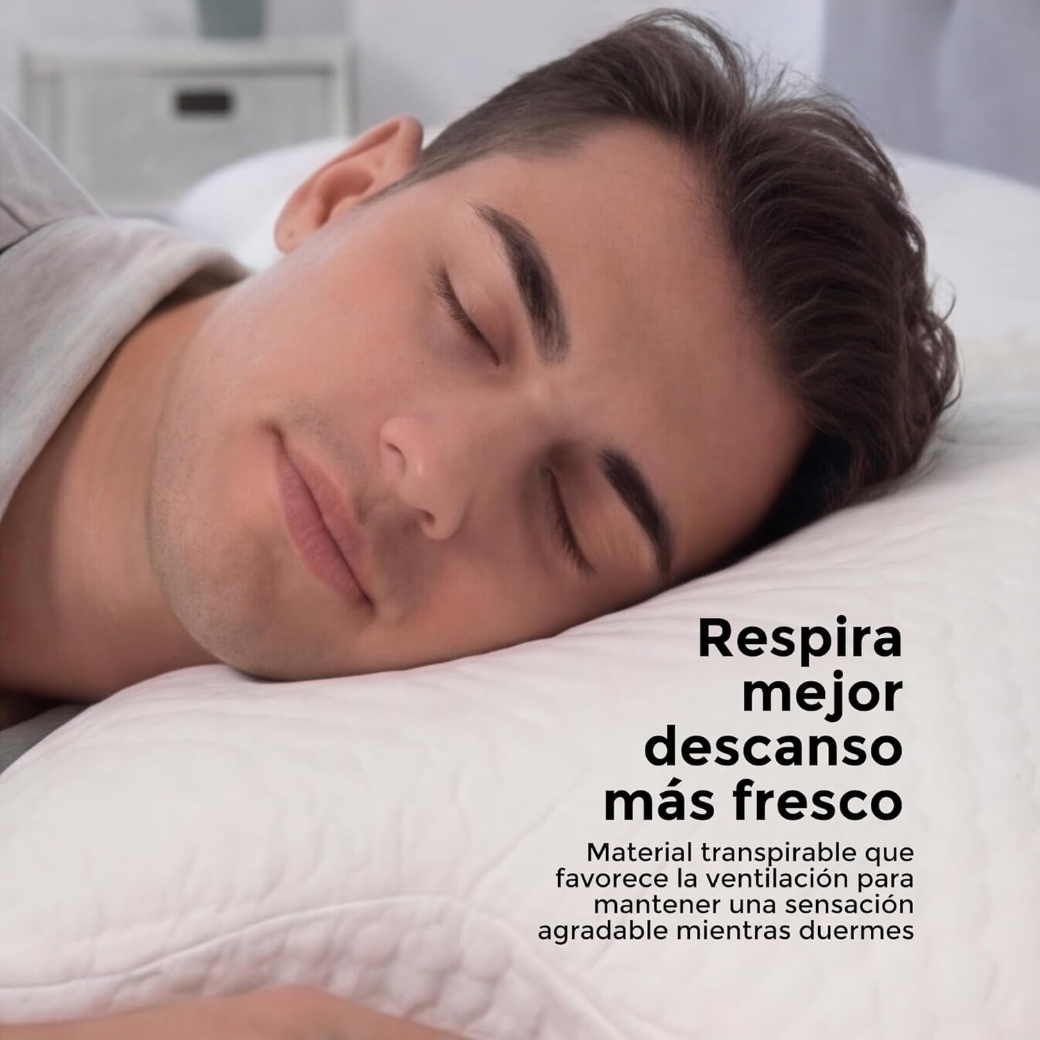 Almohada Cervical ergonómica Mariposa | para Dormir de Lado y en posición fetal | 4 Posiciones para Dormir Almohada|Espuma visco