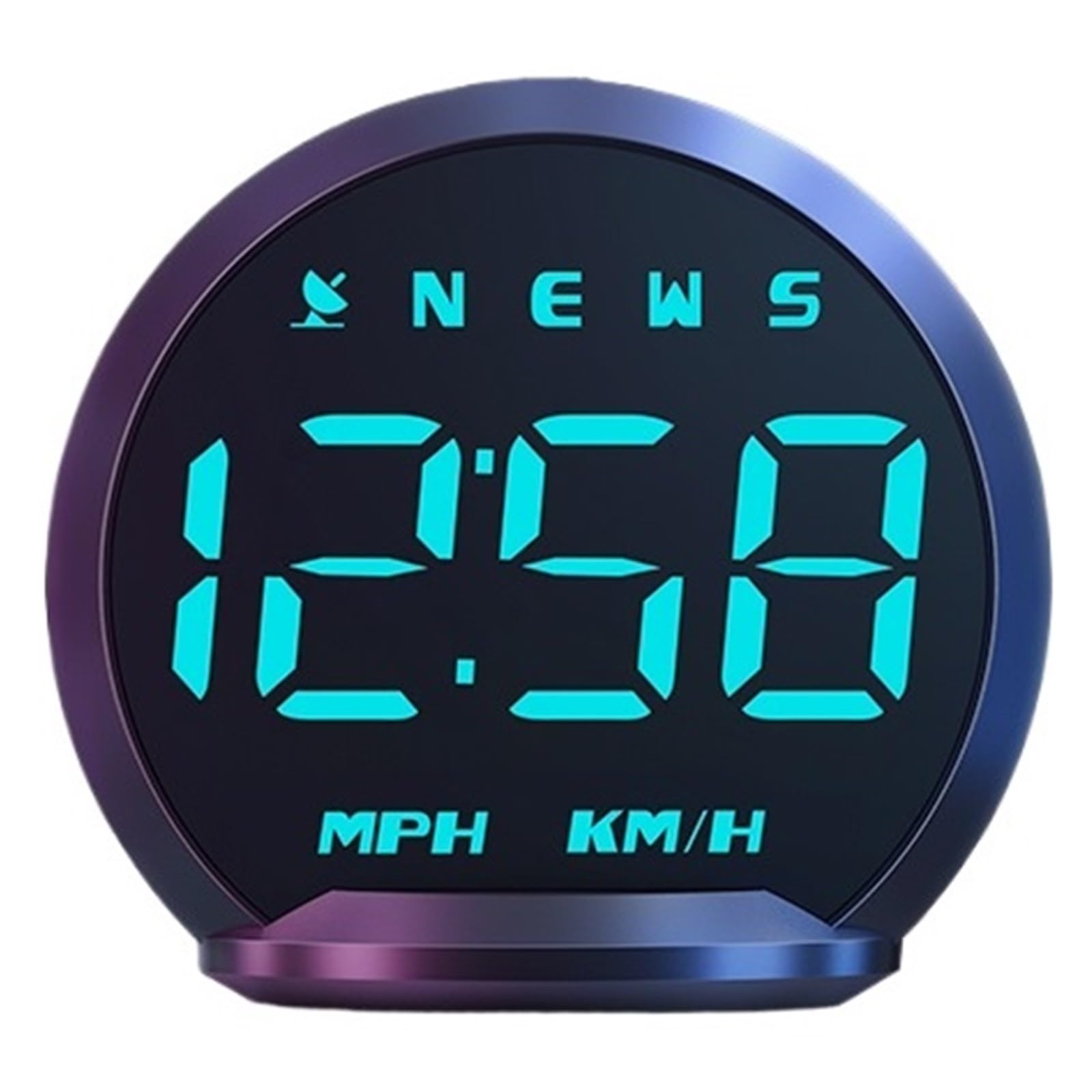Pantalla HUD Head Up For Coche, Reloj De Velocidad, Proyector De Parabrisas, Velocímetro De Temperatura, Alarma, Fatiga, Recordatorio De Conducción D7YA Seguro FáCil De Usar
