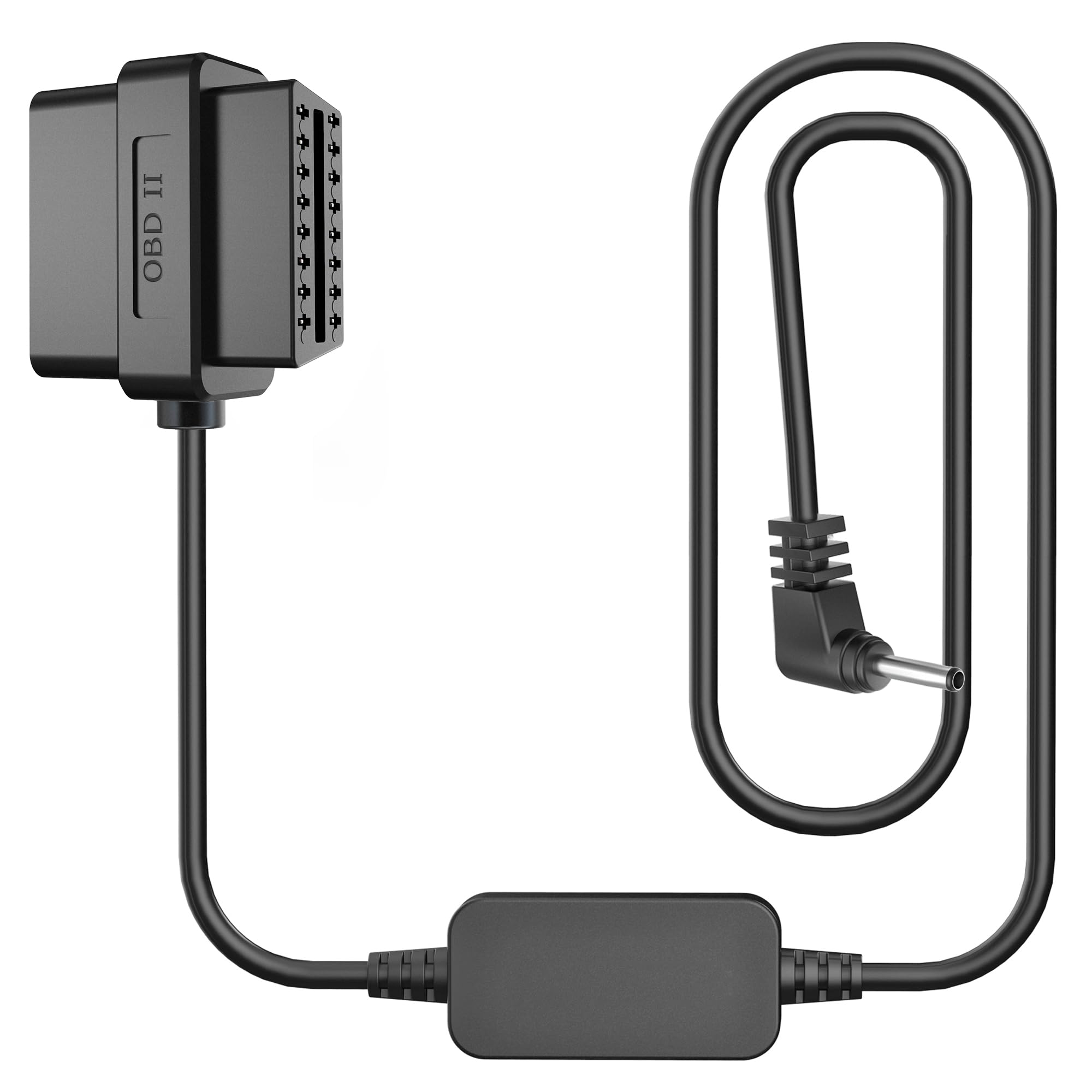 QaMcbulc OBD Power Cable for Radar Detector,OBDII Adapter Cable,Radar Detector Power Cable,Compatible with Cobra 380 480i XRS9370 Unide DFR1 Radenso Whistler 78se Cr97 etc