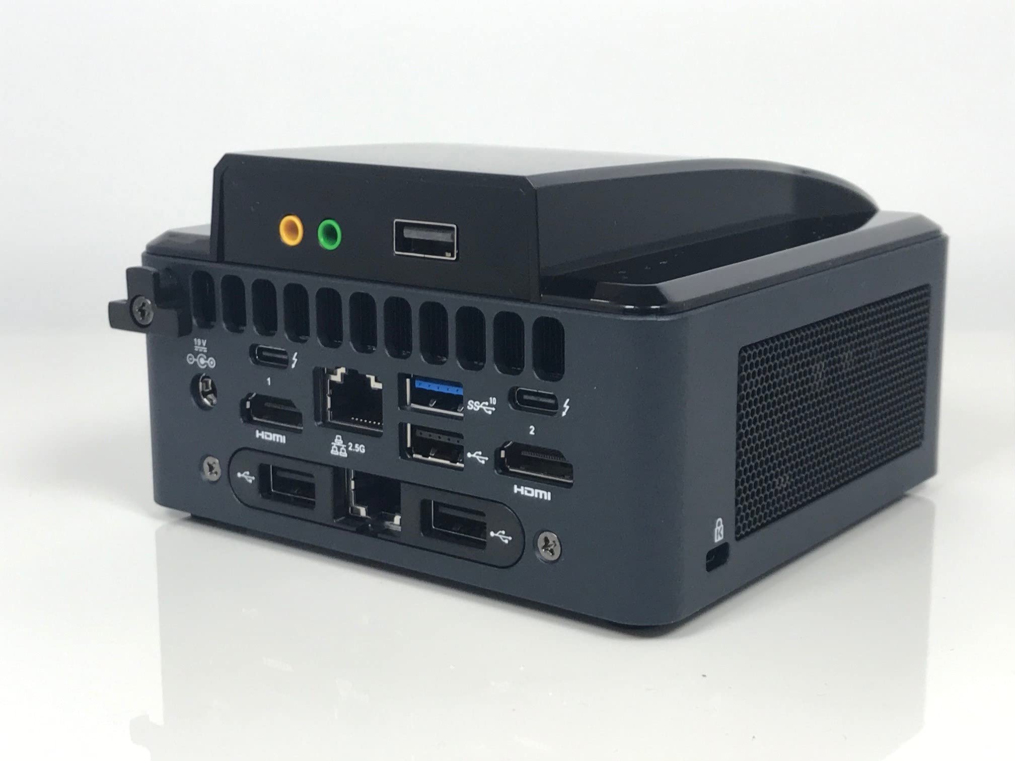 GORITE Intel NUC Audio Lid with USB 2.0 Port: Add 5.1 Sound and USB Connectivity to Your NUC - Plug and Play, USB Powered, Compatible with Frost, Provo, Tiger, Wall Street Canyon NUC Models.