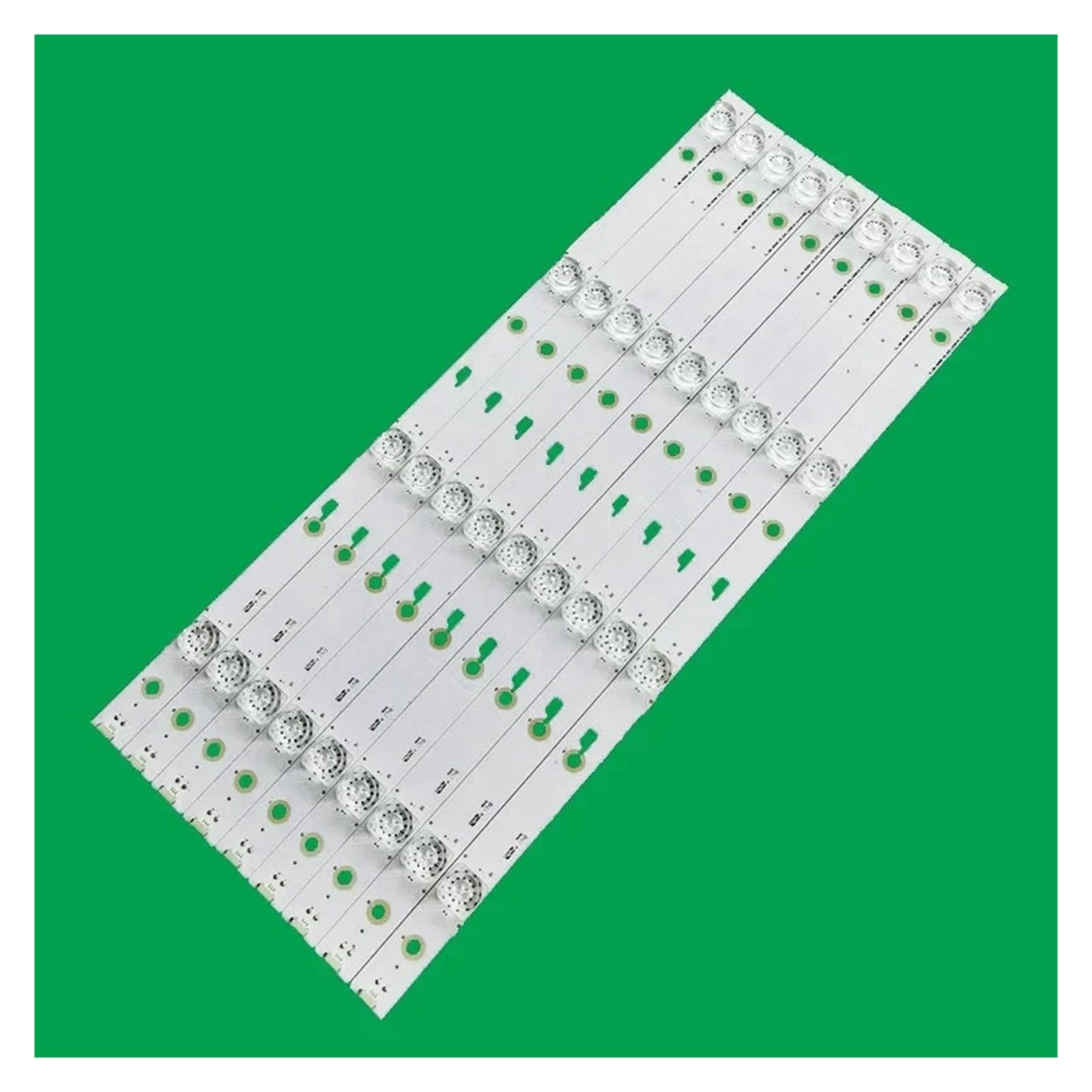 YUEZUYIOU LED Backlight Strip for U49v880bts ODM_49D1800 4X9_3030 LX20161124 49HR332M04A3 V3 4C-LB490T-HR2 49R80 L49P3CFS LVU490LGDX U49T8800TN 49D18004X-9(1kit-9pcs)