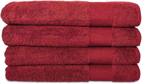 Miniatura 83 de Hencely Juego de 2 toallas de mano de lujo (16 x 28 pulgadas), algodón turco suave, absorbente, de secado rápido, para cara, cuerpo, cocina y baño