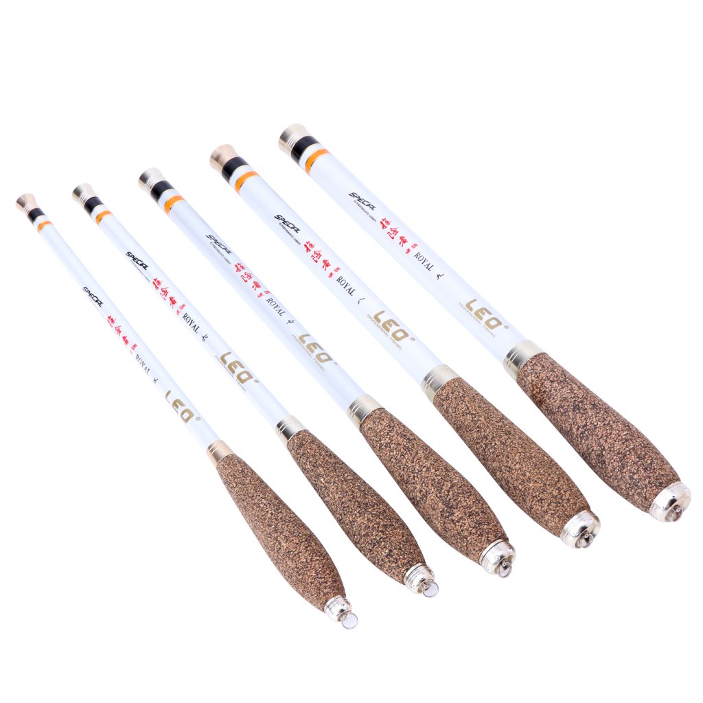 Oranmay 1.5m-2.7m Mini Stream Fishing Rod Carbon Fiber Telescopic Ultra Light Carp Pole Tackle (1.8m)