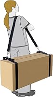 Vista 1 de Correas móviles de hombro con correas de amarre de carga - Mueve, levanta, transporta, pestañas y asegura objetos pesados, muebles, Correas móviles