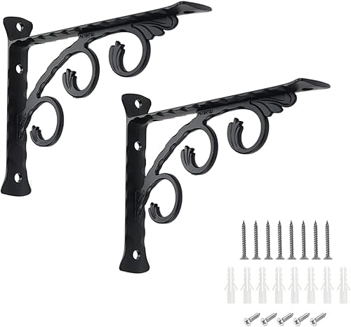 Soportes triangulares de 5.9 pulgadas para estantes flotantes montados en la pared, trípode, soporte de esquina para marco de soporte de placa de