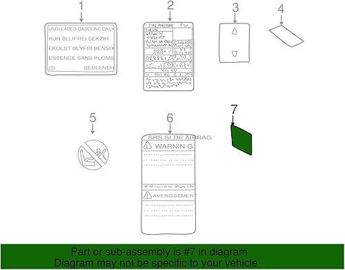 Miniatura 1 de Subaru 2005-2009 Impreza Etiqueta simétrica AWD para ventana trasera - 91572FE040 - OEM original