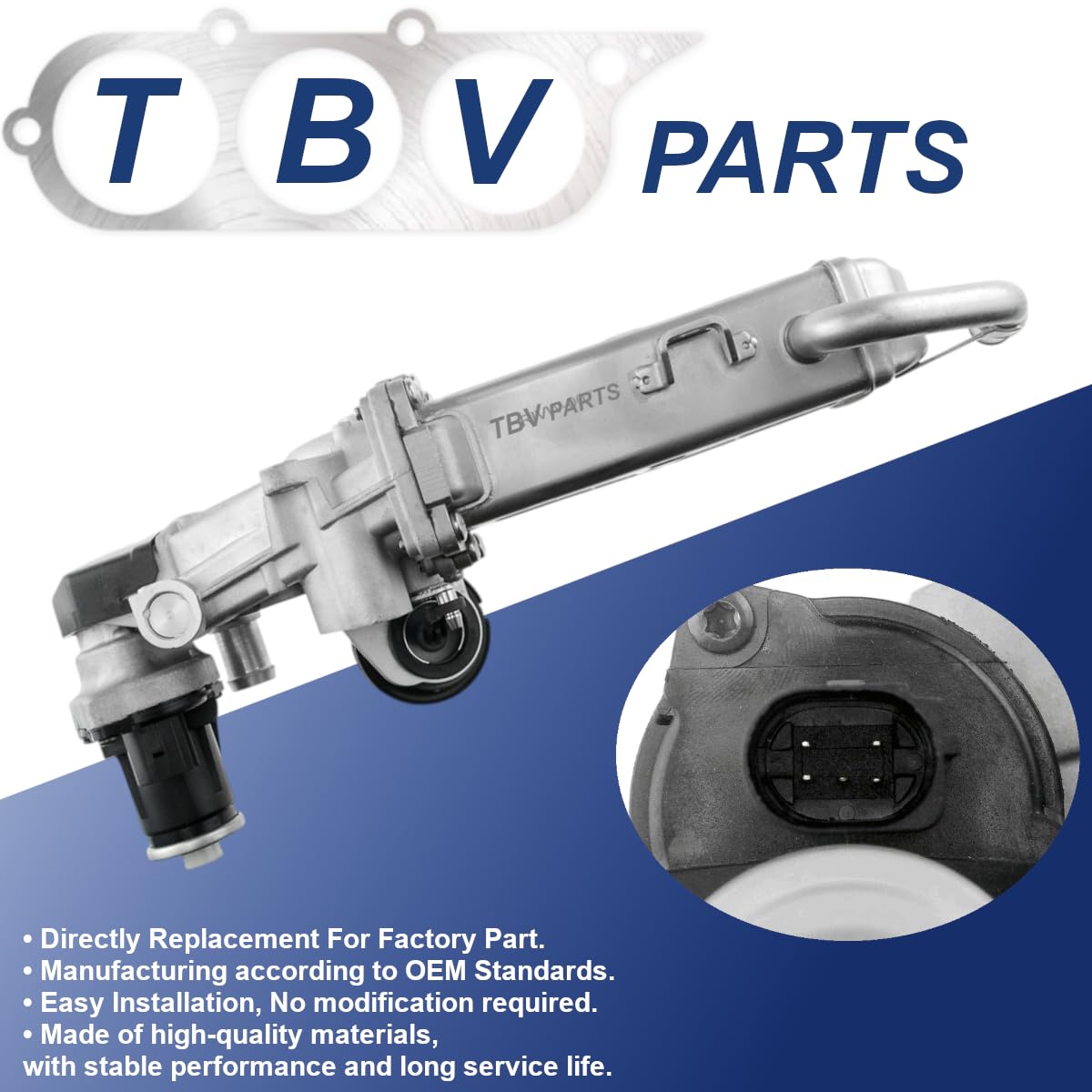 Válvula EGR de Recirculación de Gases – Compatible con motores 1.6/2.0 TDI – Referencias OEM 03L131512CF 03L131512CH 03L131512DQ 03L131512N 03L131512AP