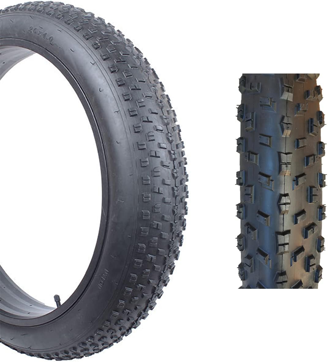 26ร4.0 Fat Tire Fat Bike Tires Wire BeadBike Tire Mountain Bike Accessory All Season Replacement