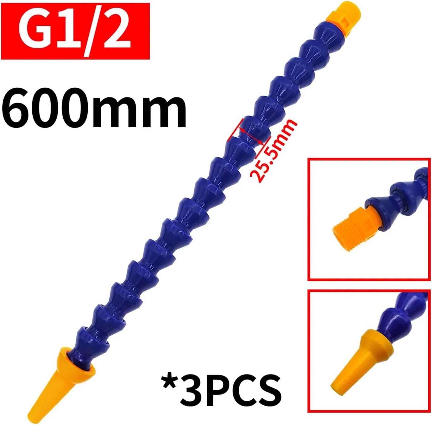 cnc milling machine mist cooling. 600mm Round Nozzle 1/4 3/8 1/2 for CNC Machine Lathe Milling Cooling Tube Flat(1/2 Round 3PCS No switch)