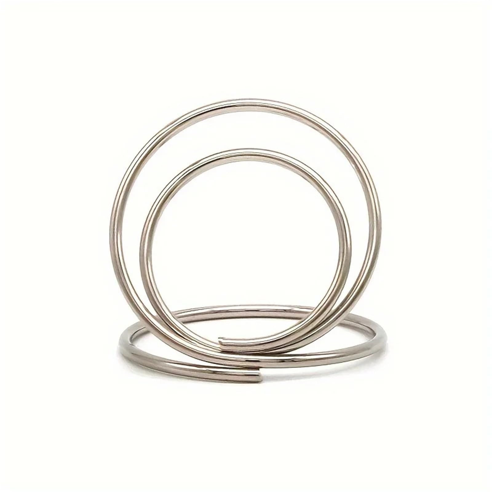 Memo-Clip-Halter, 50/120 Stück, kreative runde Kartenhalter für Restaurants, Tischnummern, Schreibtisch-Memo-Clip in goldener Nachricht für Tische, Laden, Etiketten, Büro, Hochzeit, Party