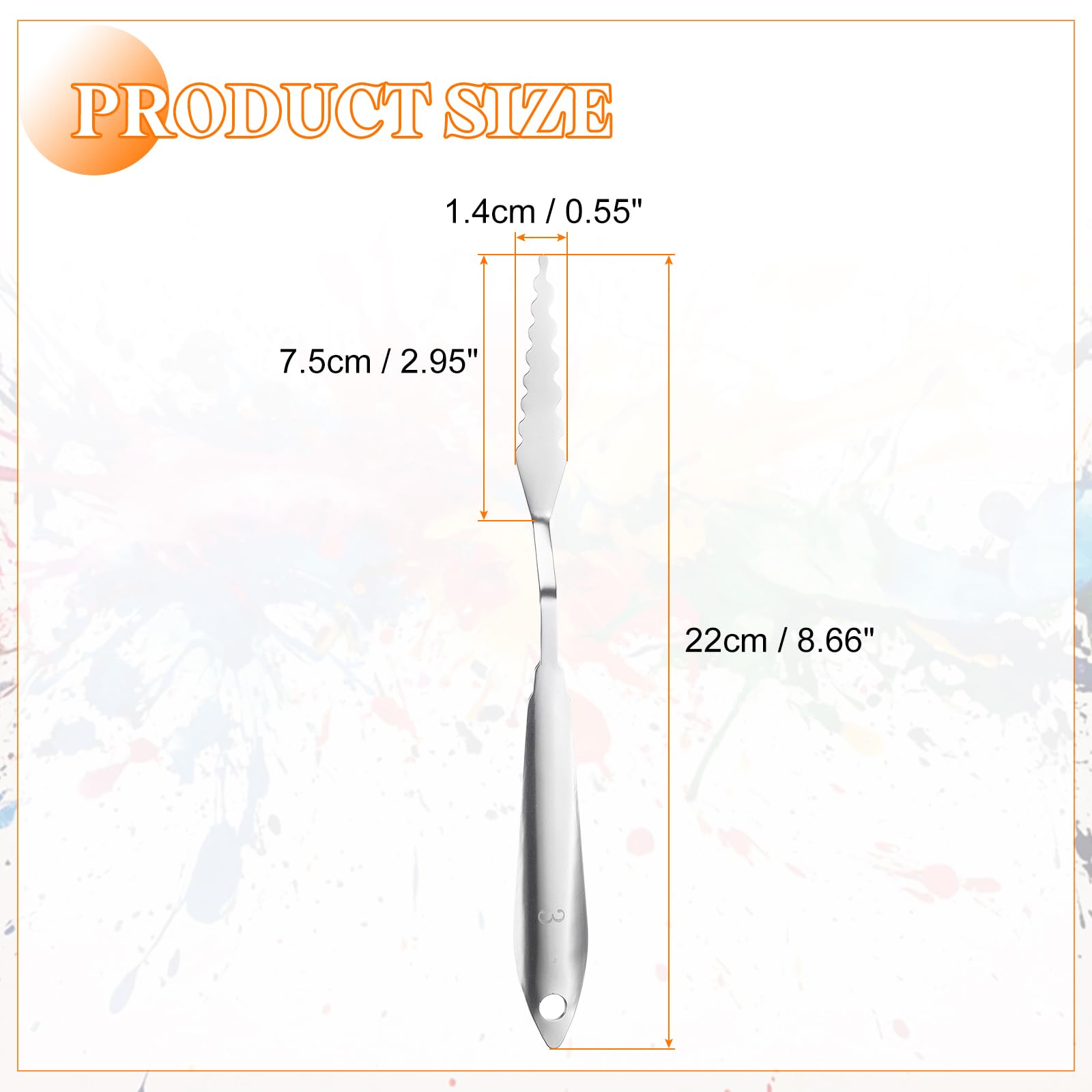 HARFINGTON Palette Knife Painting Tool 8.66