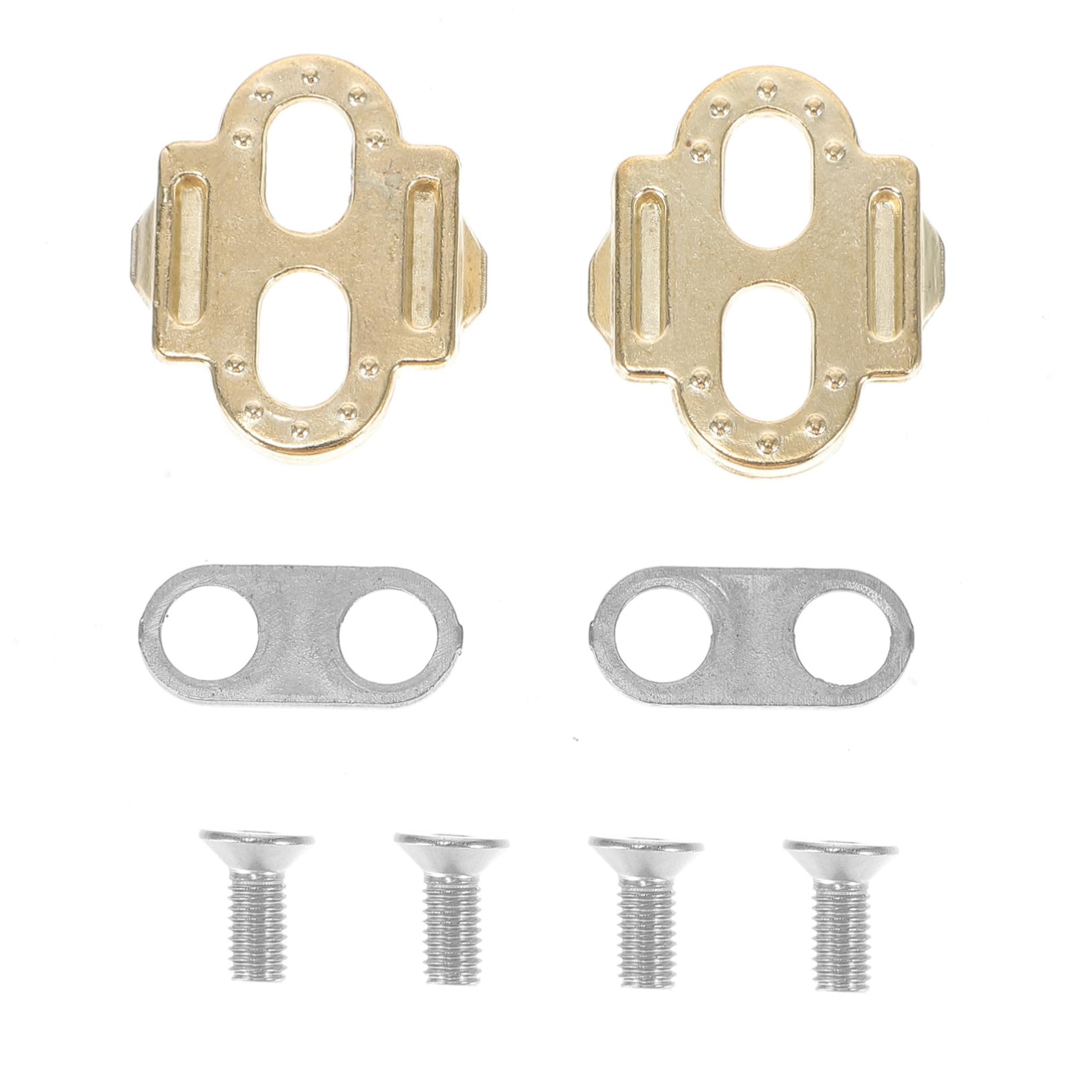 Totority Cleat Bike Pedal Accessories Fit of Cycling Shoes Single Direction Release Made of Durable Material