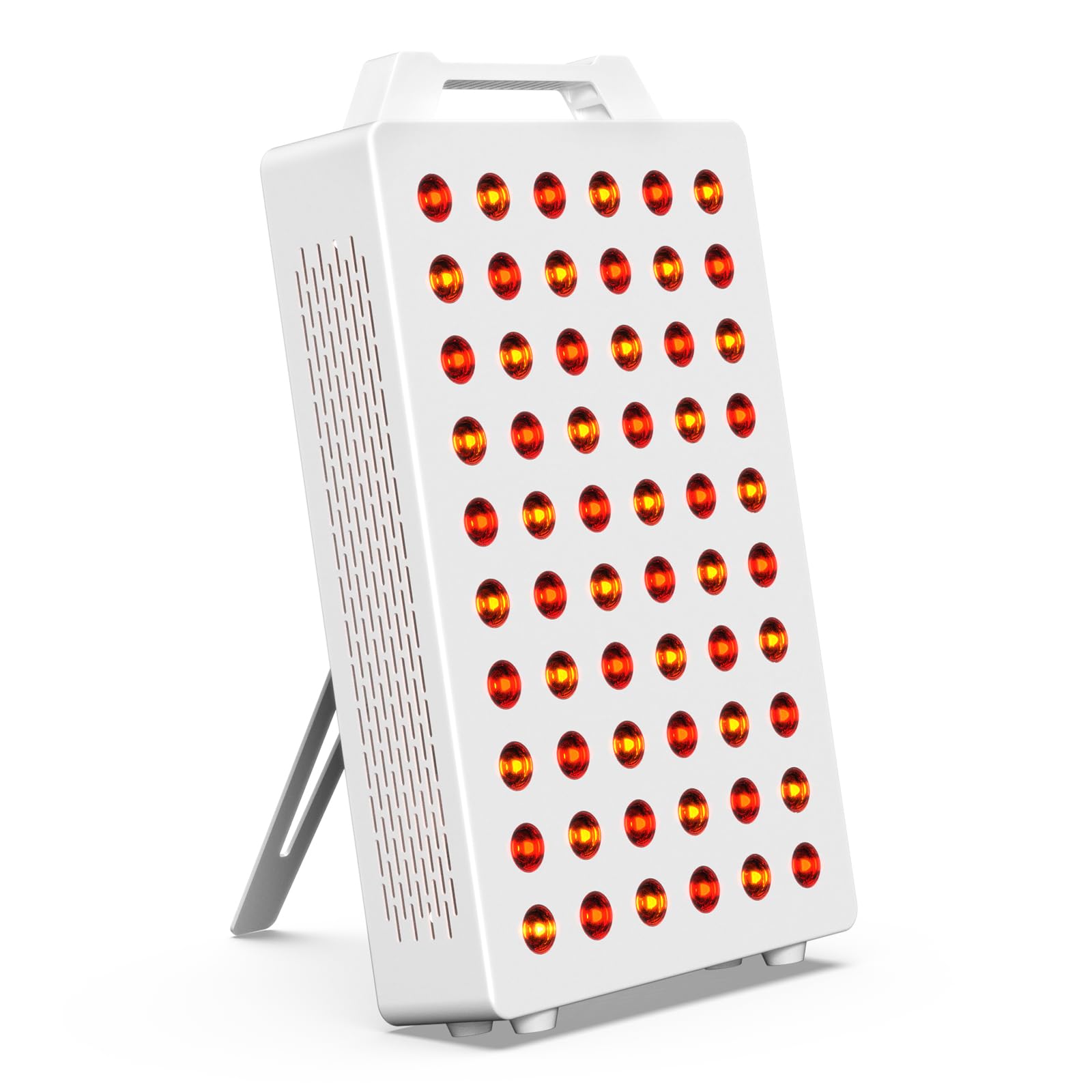 BONTANNY Red Light Panel, 630/660/810/830/850nm 5 Wavelength, 60 Pcs Dual Chips LEDs, Timer