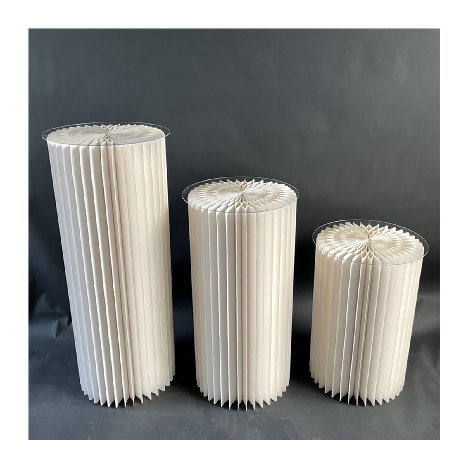 Paper Columns And Pillars Paper Column Pillar Wedding Flower Display