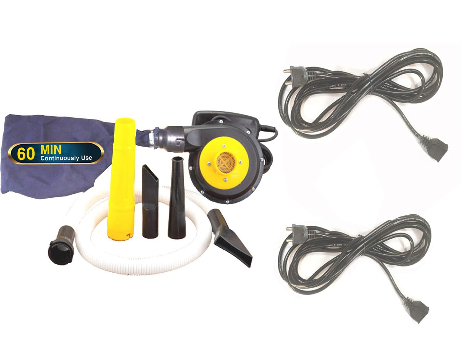 ELMICO 100% Copper Armature/PC Cleaner/Dust Cleaner/60 min continuously use/ac cleaning/ac cleaner pump machine/Air Blower Machine for Home/Office/Industrial Heavy Duty Suction Blower Guaranteed Motor & 20Ft Extension Wire with Vacuum Function (B084TNJ882) Amazon Price History, Amazon Price Tracker