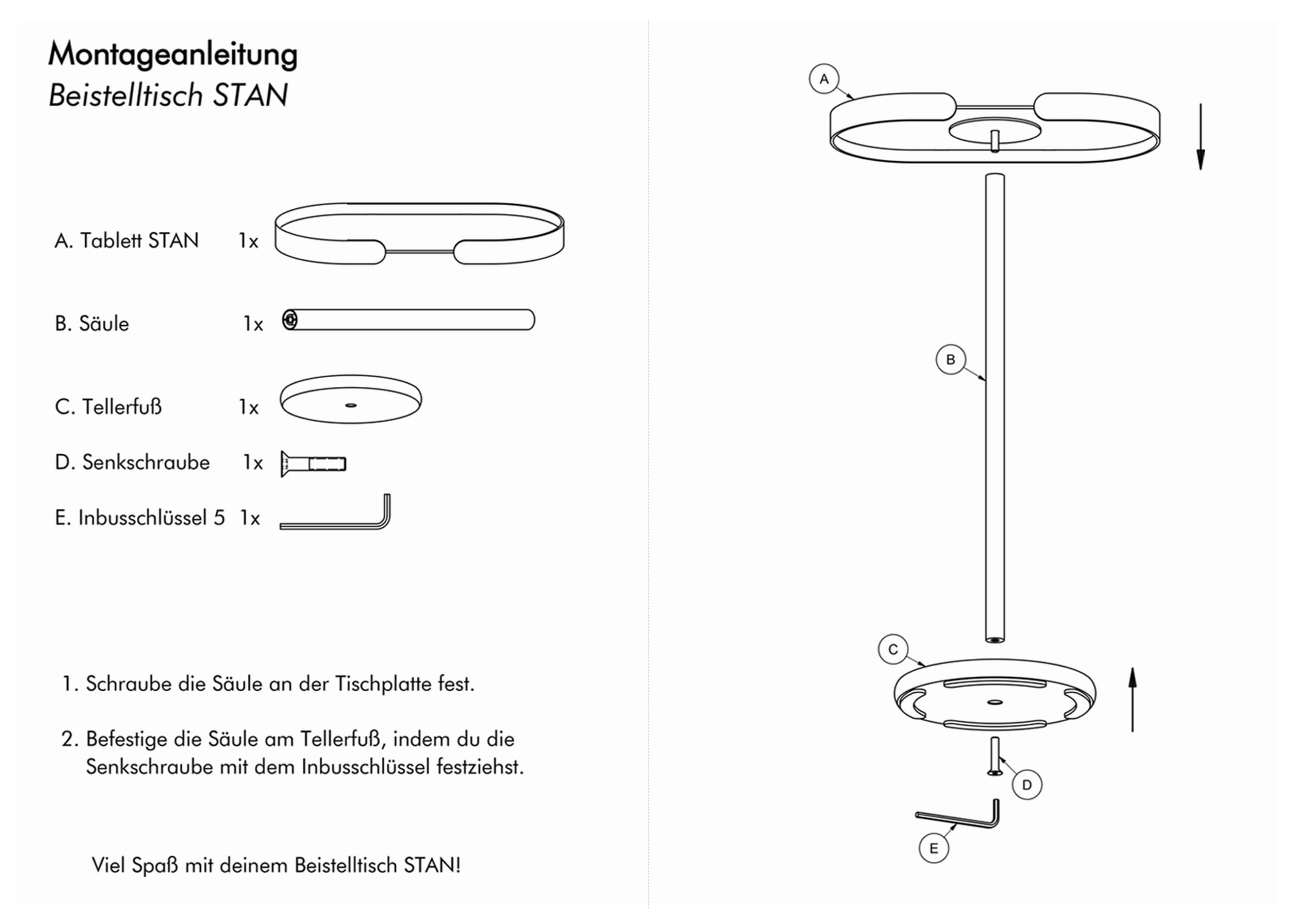 Beistelltisch aus Aluminium mit hochwertiger Pulverbeschichtung, wetterfest & stabil - STAN ovaler Beistelltisch für Wohnzimmer, Balkon & Terrasse, sorgfältig gefertigt in der EU (Champagne Beige)