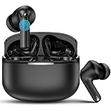Fones de Ouvido Sem Fio Bluetooth 5.3 Intra-auricular 40 Horas de ReproduçãO Longa, Som de Graves Profundos, IPX5 à Prova D'água e Poeira, Microfone Integrado para Corrida, Ciclismo e Fitness — imagem 1