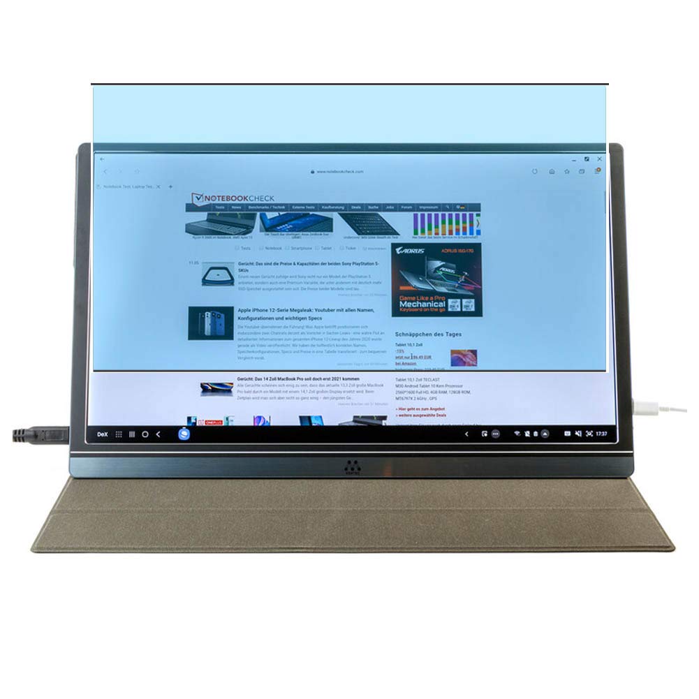 2 Pack Anti Blue Light Screen Protector Film, Compatible with M MEMTEQ Type-C Portable Monitor Z1 15.6" TPU Guard （ Not Tempered Glass Protectors ） New