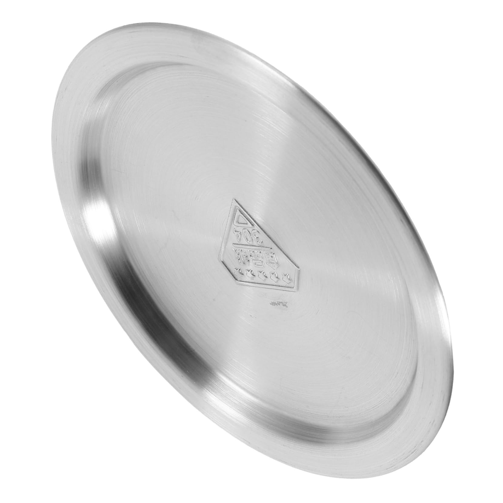 Luxshiny Universal Pan Lid 14cm Stainless Steel Cooking Pot Cover Milk Anti Boiling Overflow Tray Compatible with Frying Pans, Woks and Stockpots for Kitchen Cookware