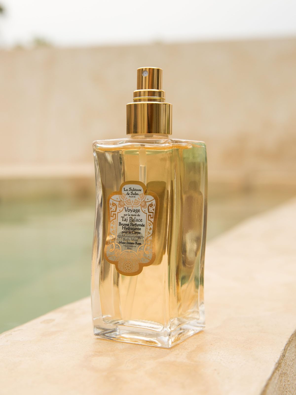 La Sultane de Saba - Nebbia profumata viaggio sulla strada del Taj Palace - Muschio Incenso Rosa - 200ml