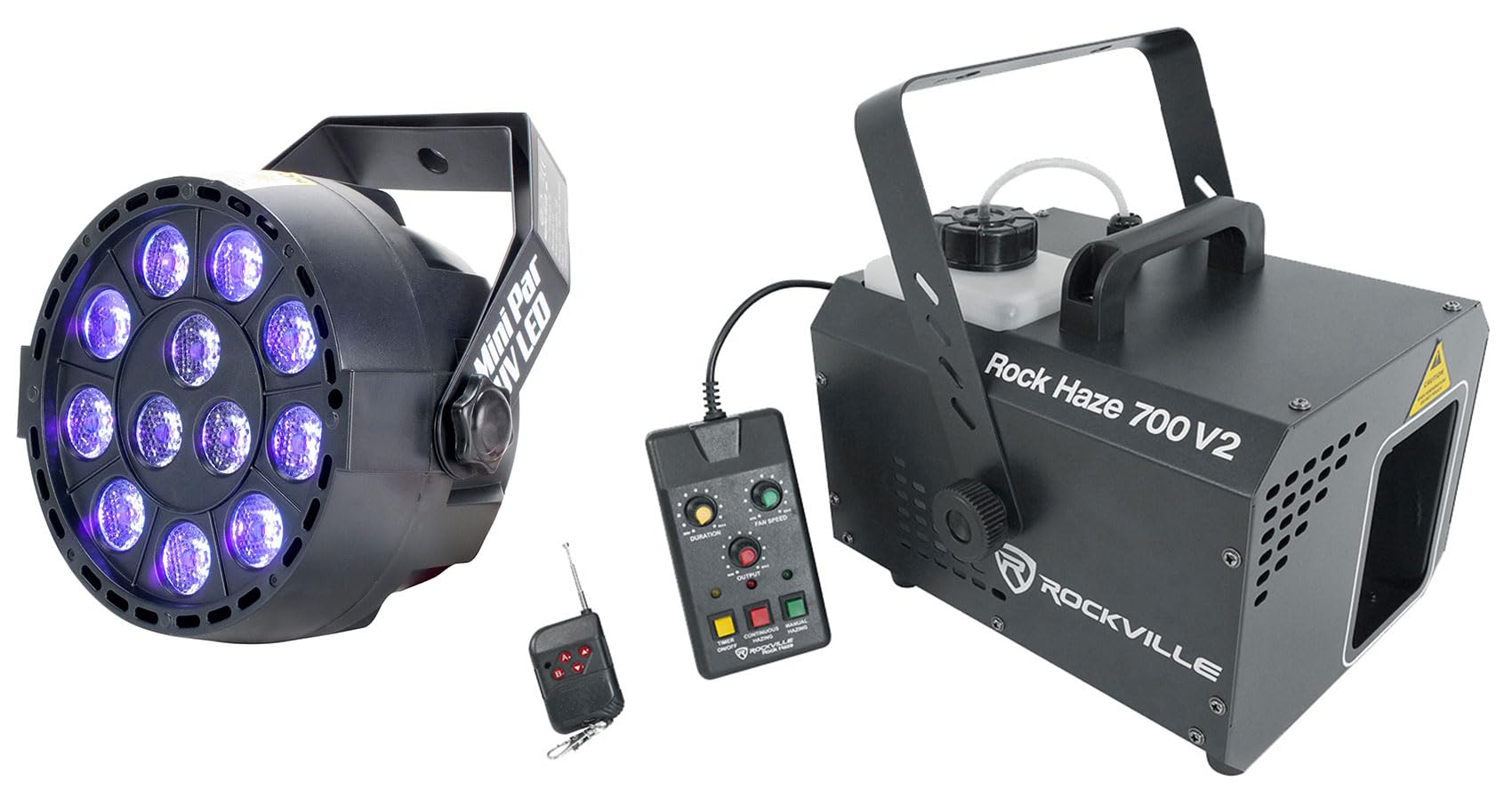 Amazon.com: (1) Rockville ROCKHAZE 700 CFM DMX Haze Machine Water