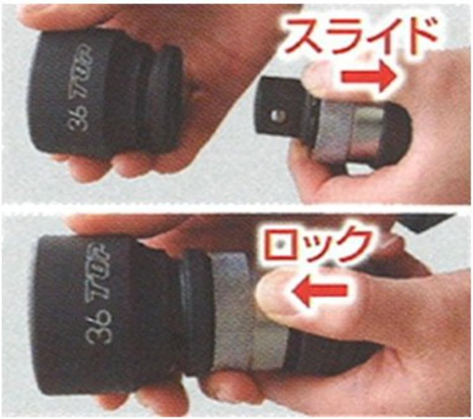 TOP Industries EPA-6 One-Touch Adapter Joint for Impact, 0.7 inches (19.0 mm), Slide Lock, Tsubamesanjo, Made in Japan