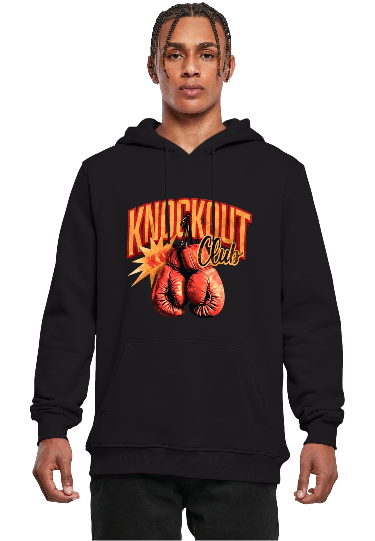 Mister Tee Mt3506-knockout Club Hoody Maglia di Tuta Uomo (Pacco da 1)