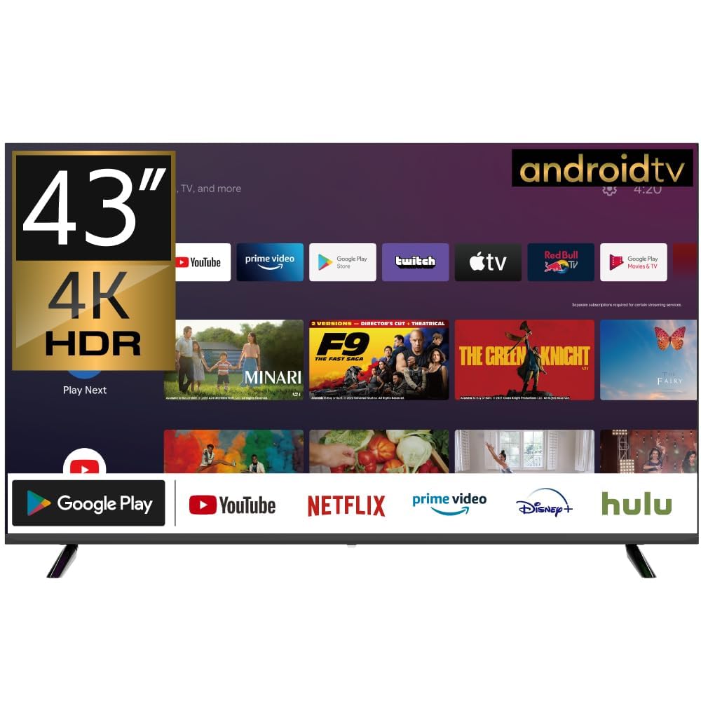 テレビ ASTEX TV Android TV 4K Amazon.co.jp: ASTEX チューナーレススマートテレビ 43インチ 4K