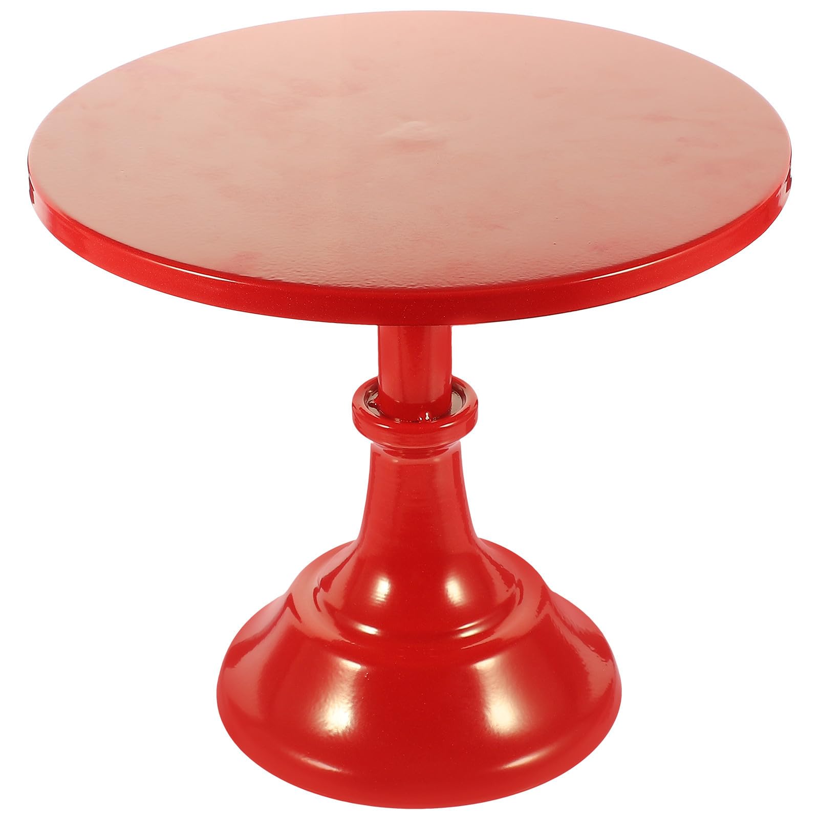Présentoir à gâteaux en fer rouge 33cm de qualité supérieure