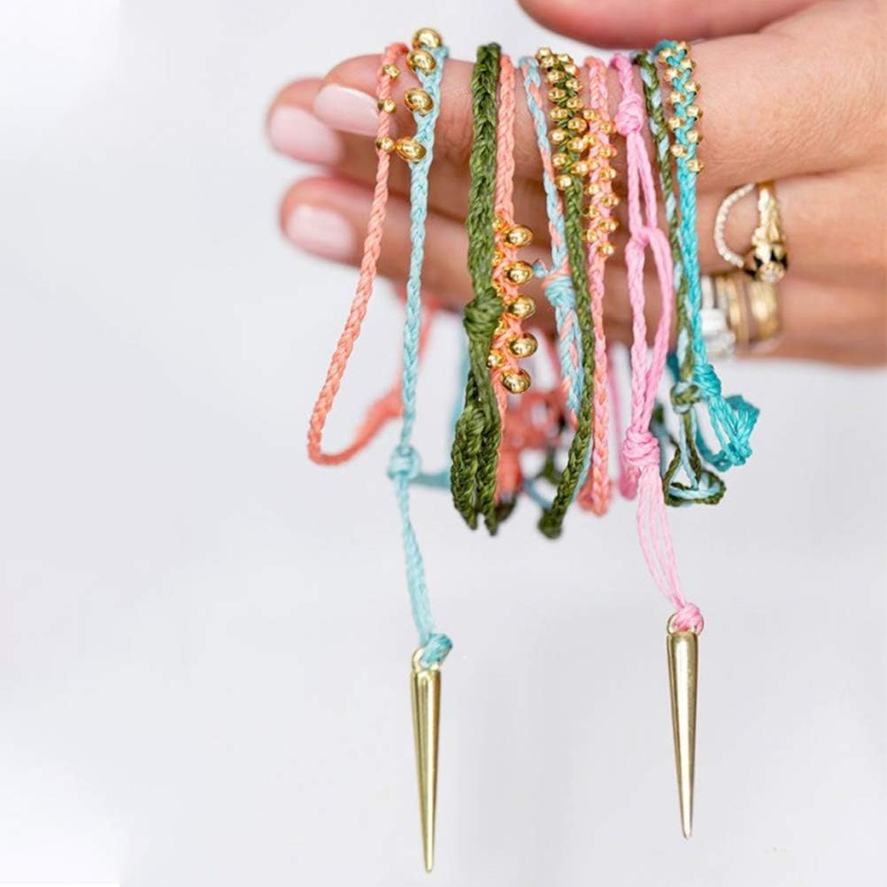 600 Yards 1mm Nylon Beading String Hilo Chino para Pulseras Chinese Knotting Cord Nylon Shamballa Cord Beading String for Jewelry Making Bracelet Beading Kumihimo Chinese Knot - 15 Colors - Image 5