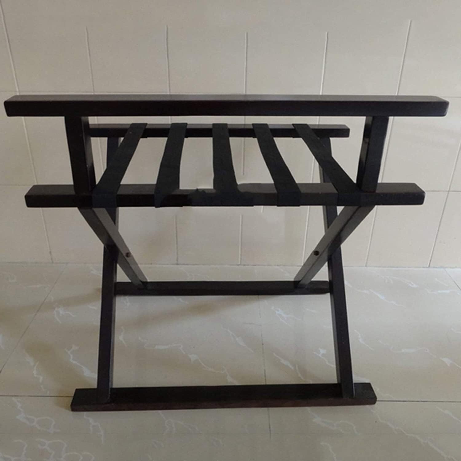 Portamaletas para Hotel,Portaequipajes Portaequipajes Plegable Muebles De Hotel Madera Maciza Para Habitación Huéspedes Del Estante para el Hogar