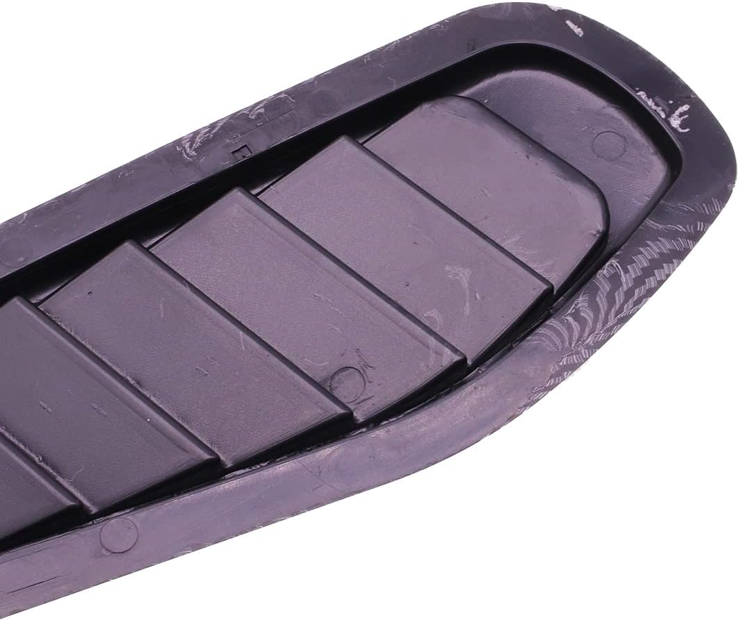 2Pcs Car Universal Decorative Air Flow Intake Hood Scoop Vent Bonnet Cover