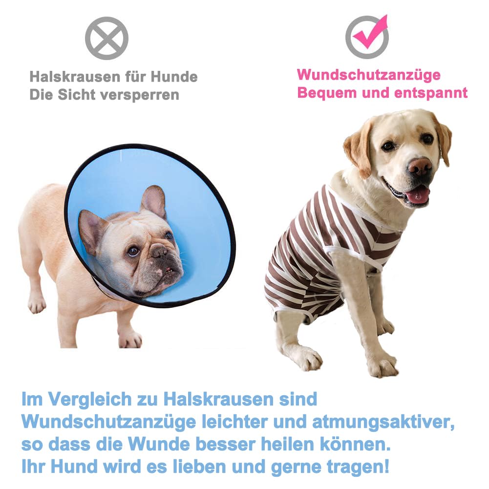 Kukaster Pet Body Per Cani Dopo Op Hündin Rüde Castrazione Tute Per