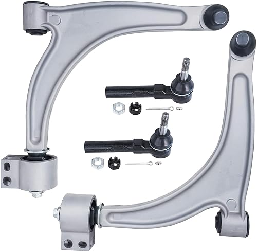 Miniatura 76 de Detroit Axle - Kit de suspensión frontal de 4 piezas para Chevrolet Aveo5 Aveo Pontiac G3 Wave Wave5 Suzuki Swift+, 2 brazos de control inferiores,