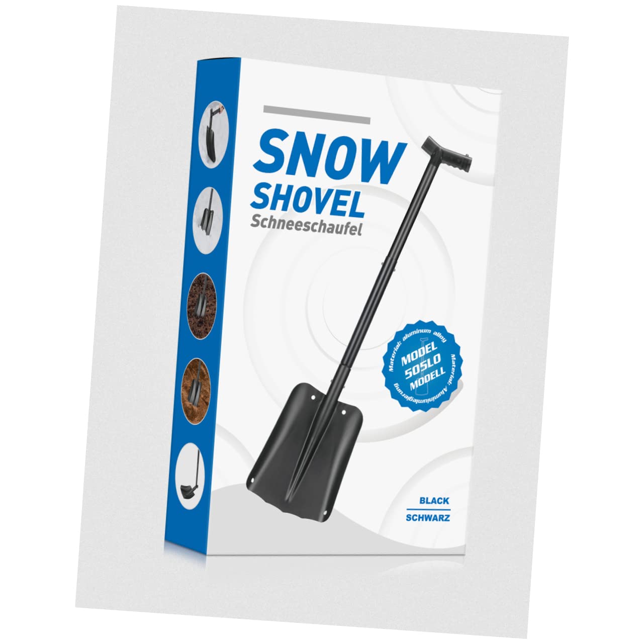 Happyyami Raschietto Per Ghiaccio Pieghevole Ghiaccio Congelatore Pala Da Neve in Metallo Pale Da Neve Per La Rimozione Della Neve Pala Da Neve Pieghevole Per Auto Sbrinamento Pala Da Scavo