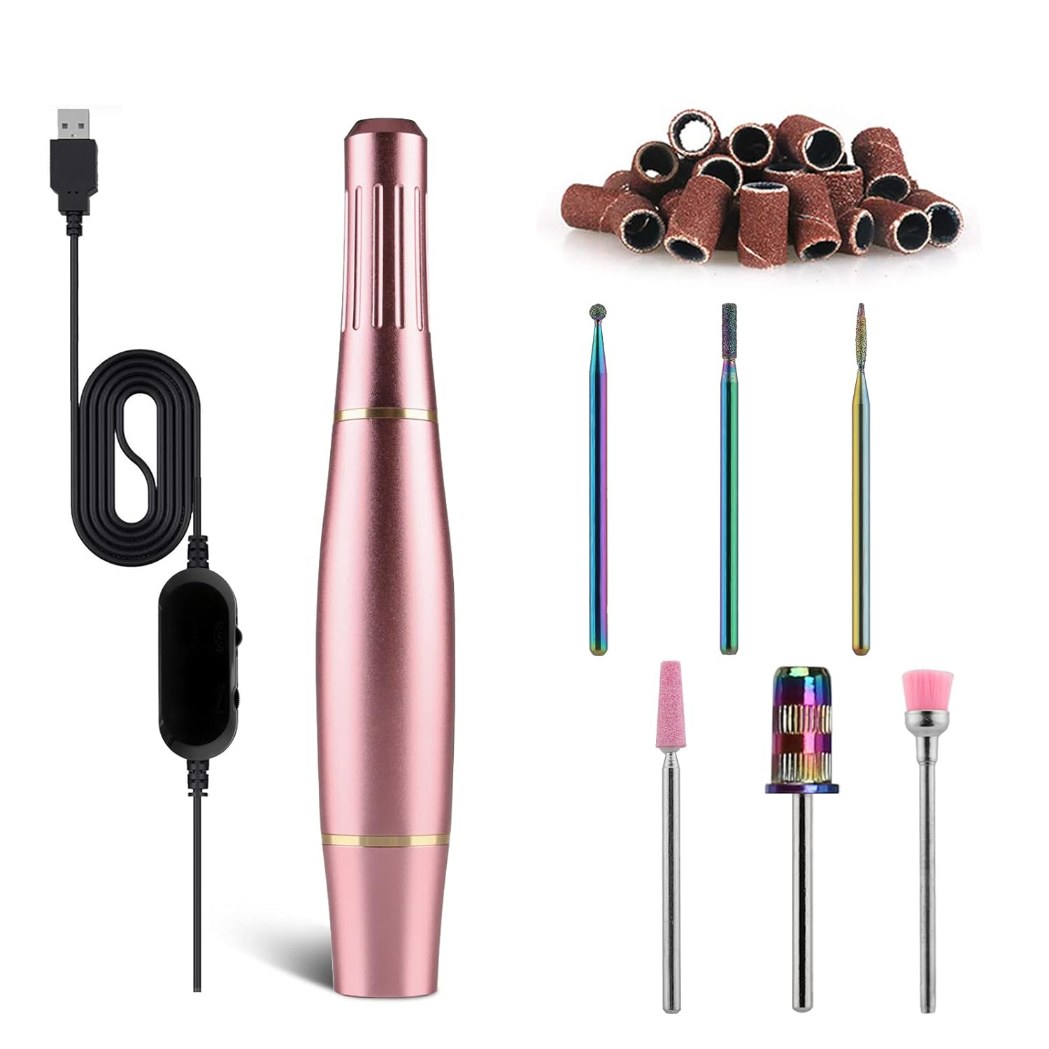 Nail Drill Electric USB Nail E File Portable Electric Nail