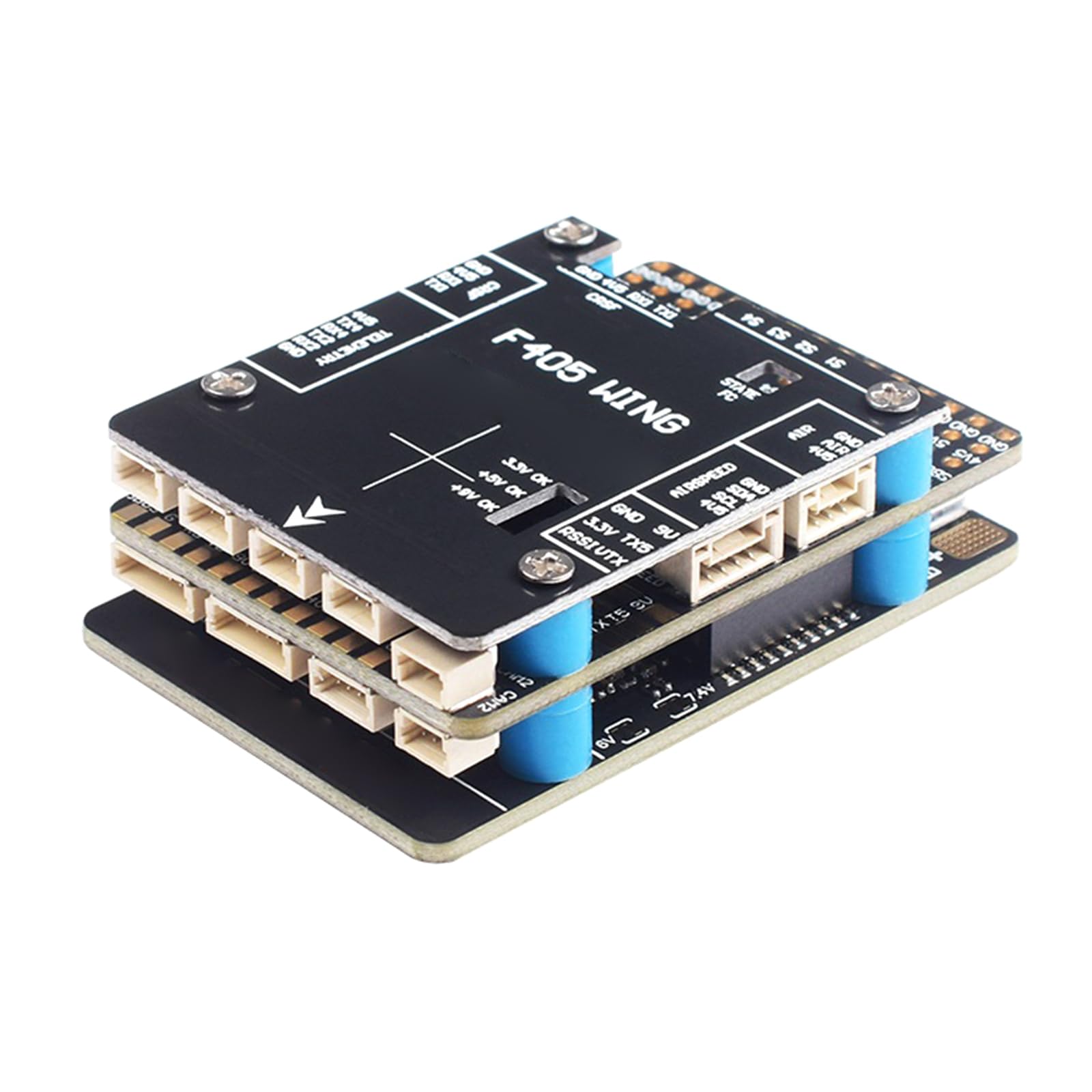 Flexible Flying Control Solution F405 Wing Flight Controlller Board für Fixed-Wing Modelle FPV-Drohnen mit INAV-Firmware Stabile Steuerung