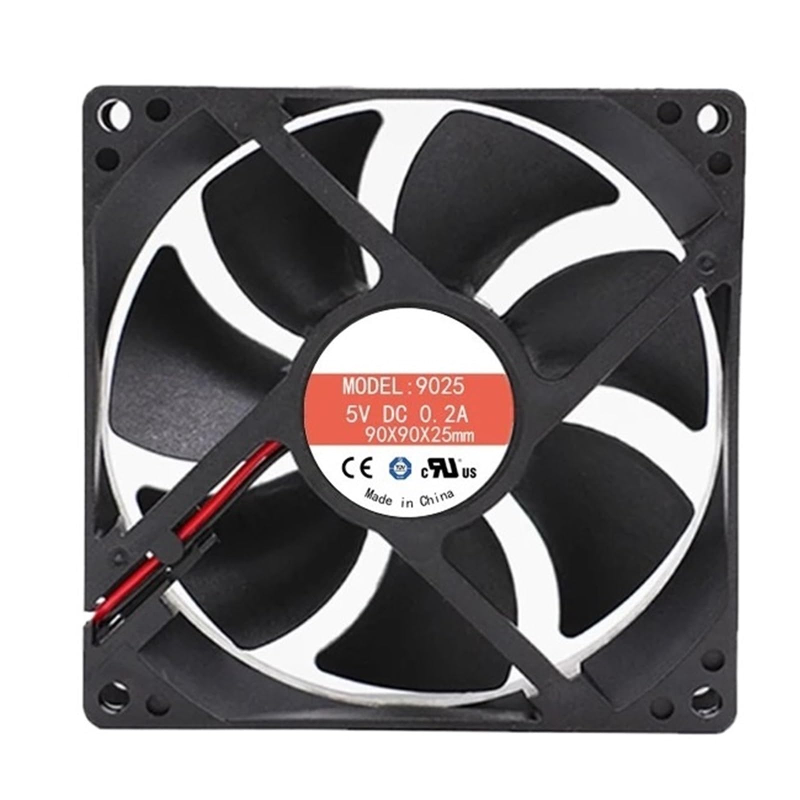 YMUGUEGH 9225 9CM 9025 5V 12V 24V 90 * 90 * 25MM cooling fan(5V 0.2A 2line)