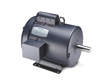 Leeson 110013.00 General Purpose TEFC Motor, 1 Phase, 56 Frame, Rigid Mounting, 3/4HP, 1800 RPM, 115/208-230V Voltage, 60Hz Fequency